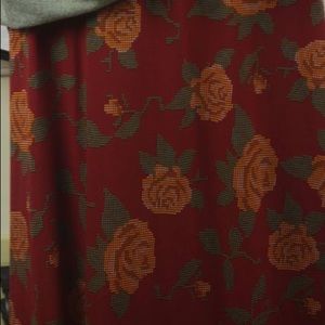 Maxi skirt and matching shirt